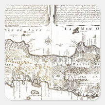 Chatelain Karte 1718 von Java Geographicus Java c Sticker