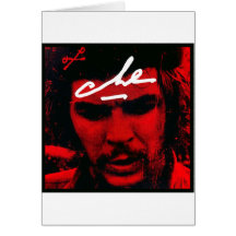 Che Guevara Grußkarte