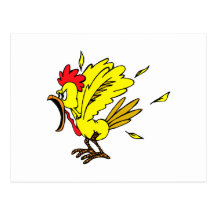 Cheapo Huhn Postkarten
