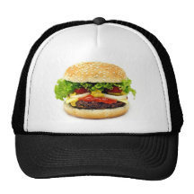 Cheeseburger Baseballkappen