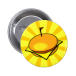 CHEESEBURGER Knopf Anstecknadel