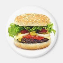 Cheeseburger Kühlschrankmagnete