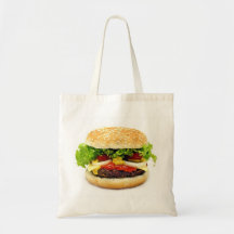Cheeseburger Leinentasche