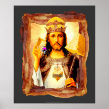 Cheesus Speck Christus Plakatdrucke