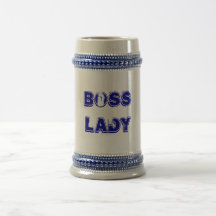 Chef-Dame Beer Stein Mug Haferl