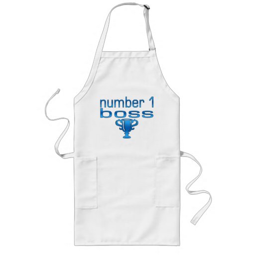 Chef der Nr.-1 im Blau Schürze
