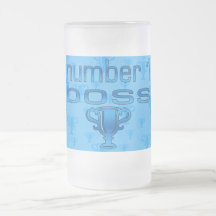 Chef der Nr.-1 im Blau Teetasse