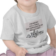 Chemie: die epensive Glasbrüche zuerst Shirts