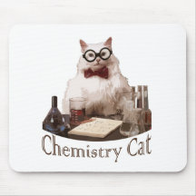 Chemie-Katze (von memes 9gag reddit) Mousepads