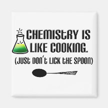 Chemie-Kochen Kühlschrankmagnet