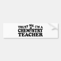 Chemie-Lehrer Autosticker