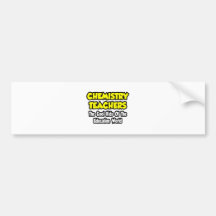 Chemie-Lehrer-… coole Kinder von Edu Welt Auto Sticker