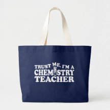 Chemie-Lehrer Leinentasche