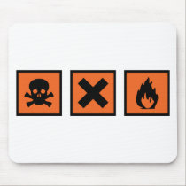 Chemiechemikerzeichen mousepads