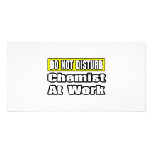 Chemiker bei der Arbeit Bild Karte