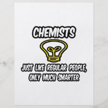 Chemiker… wie die regelmäßigen Leute, nur intellig Flyer Druck