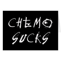 Chemo ist zum Kotzen Grußkarten