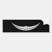 Cheshire-Grinsen Autosticker