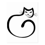 Cheshire-Katze Postkarten