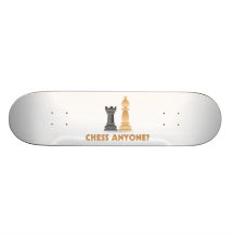 Chess Anyone Chess Pieces Skate Board Decks