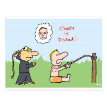 chesty Abziehvorrichtung des tyrmay Marineinfanter Postkarte