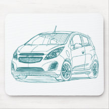 Chevy SparkEV 2014 Mousepad
