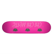 CHI-CHI-SKATE - Kronen des Skateboard 3 Individuelle Skateboards
