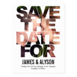 Chic-Blicks-Save the Date Karte Postkarte