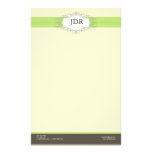 Chic-Deko-Limones kundengebundenes Briefpapier Druckpapiere