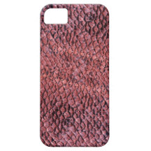 Chic in Snakeskin (Kastanienbraun) iPhone 5 Hülle