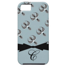 CHIC IPHONE 5 VIBE_ "IM NORDEN MÄDCHEN" 162 BLAUE  ETUI FÜRS iPhone 5