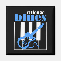 Chicago-Blues Magnete