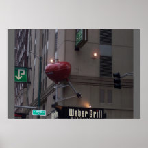 Chicago-Grill Plakat