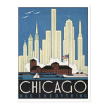 Chicago hat alles postkarte