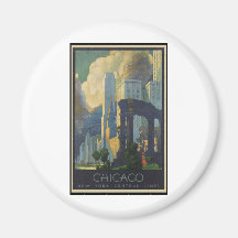 Chicago Kühlschrankmagnet