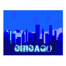 Chicago-Postkarte