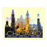CHICAGO SEARS TOWER POSTKARTE