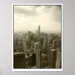Chicago-Skyline Plakat