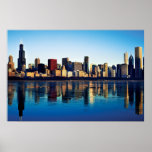 Chicago-Skyline Plakat