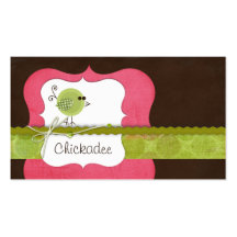 Chickadee-Visitenkarten