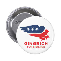 Chickenhawk Gingrich Knopf Buttons
