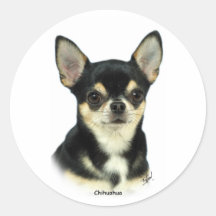 Chihuahua 9W092D-057 Runde Sticker