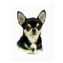 Chihuahua 9W092D-057 Visitenkartenvorlage