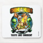 Chihuahua-Geschmack mögen Huhn-Mausunterlage Mauspad