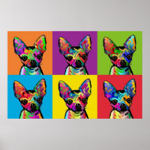 Chihuahua-Kunst Plakatdrucke