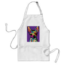 Chihuahua-Kunst Schürze