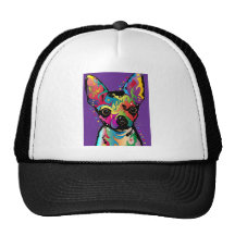 Chihuahua-Kunst Trucker Cap