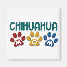 CHIHUAHUA Mamma-Tatzen-Druck 1 Kühlschrankmagnet