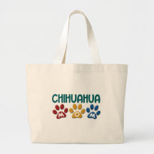 CHIHUAHUA Mamma-Tatzen-Druck 1 Taschen
