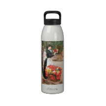 Childe Hassam - Blumenmädchen Trinkflasche